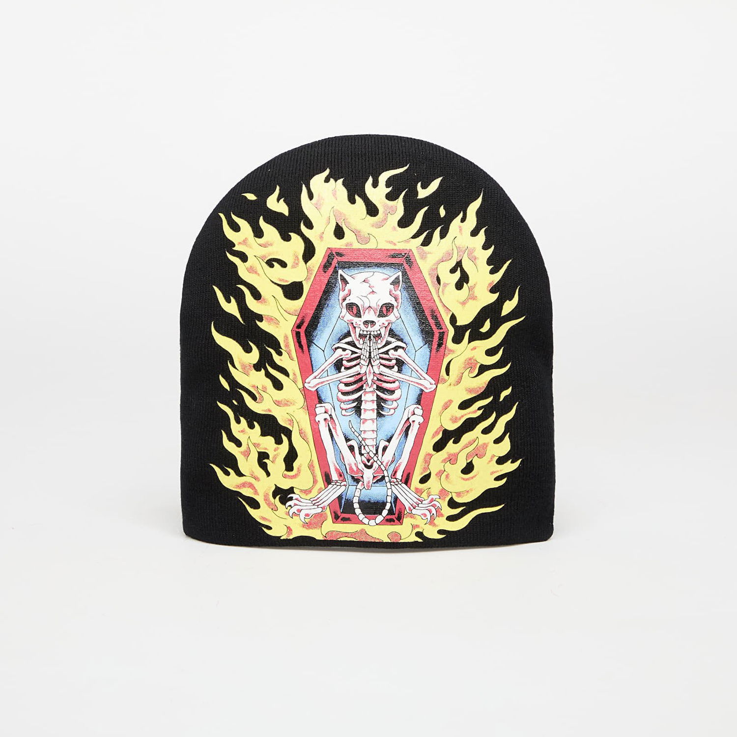 Beanie RIPNDIP Burn In Heck Graphic Beanie Črna | RNDHOL24194, 0