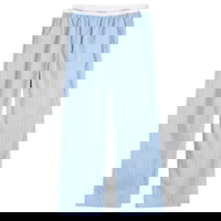 Women's Cotton Poplin Sleep Pants, Size Large