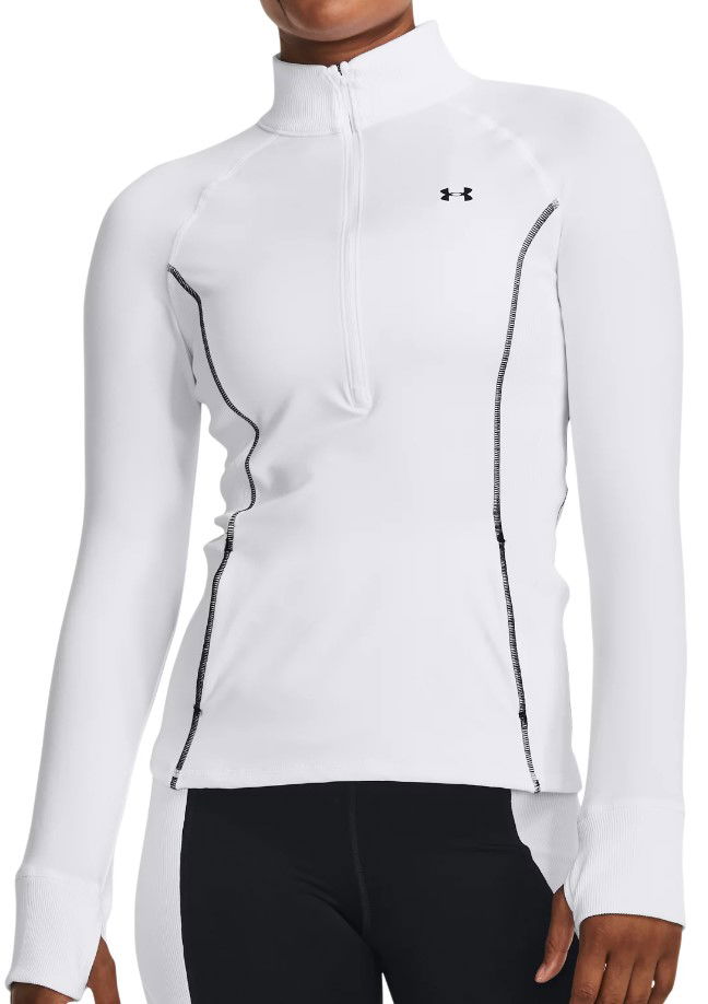 Oblačila Under Armour Train CW 1/2 Zip Bela | 1379886-100