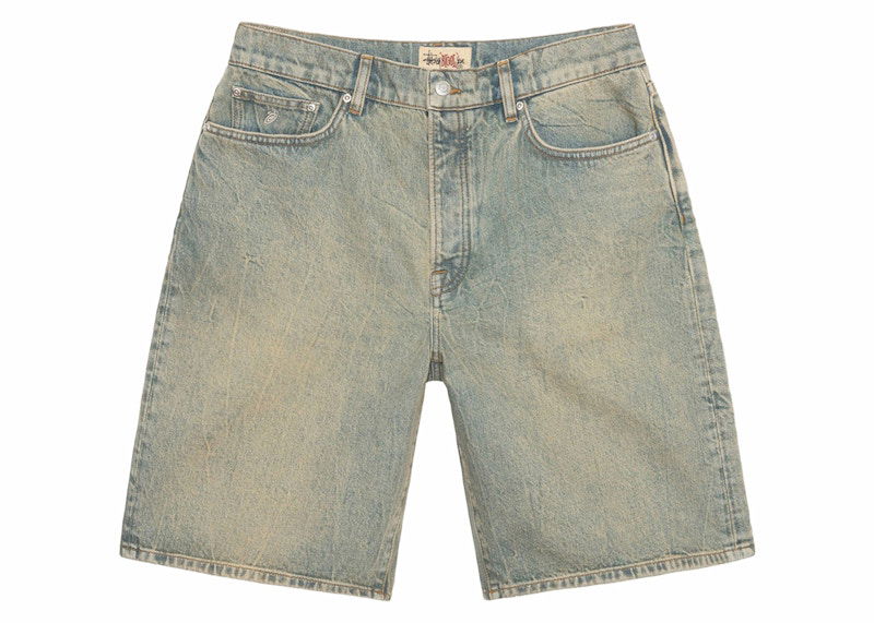 Kratke hlače Stüssy Stussy Big Ol' Denim Shorts Modra | 112296