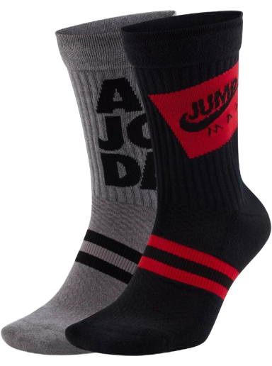 Nogavice Jordan Legacy Crew 2 pieces Večbarvna | cu7907-903