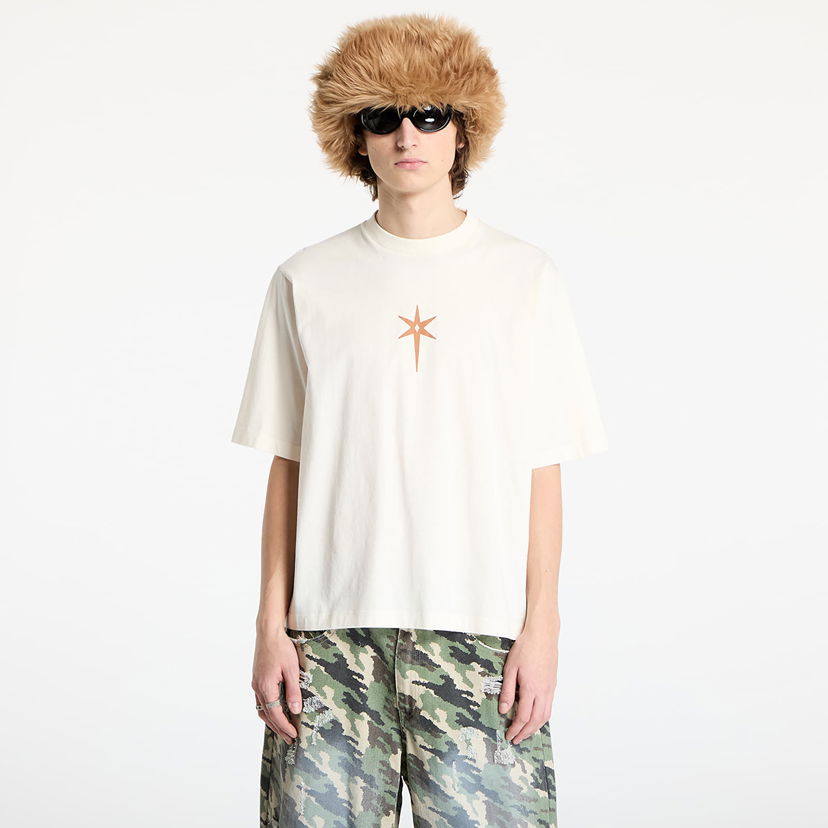 Majica Marcelo Burlon Marcelo Burlon County Goth Boxy T-Shirt Bela | CMAA05AS25JER0036F60
