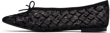 Nega čevljev Repetto Repetto Lilouh Rubber Sole Ballerina Flats Črna | V4096RESEQ, 2