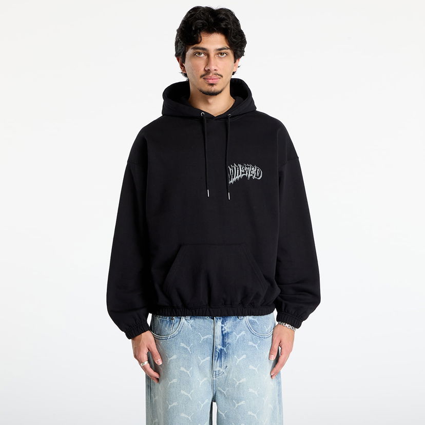 Pulover Wasted Paris Harvest Boxy Hoodie Črna | WP_000325