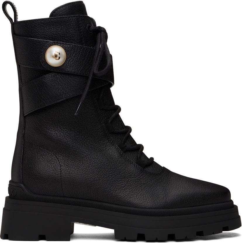 Oblačila Jimmy Choo Jimmy Choo Noemi 45 Ankle Boots Črna | NOEMI 45 GNL