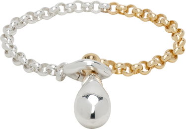 Zapestnica Bottega Veneta Bottega Veneta Drop Pendant Chain Bracelet Kovinski | 838147 V507D, 0