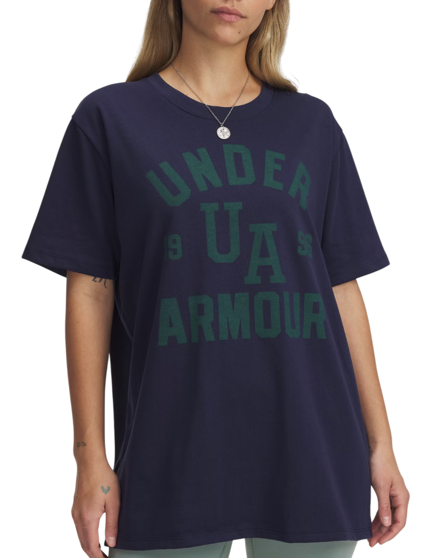 Majica Under Armour Under Armour Collegiate Oversize Short Sleeve T-Shirt Mornarica | 1389749-410