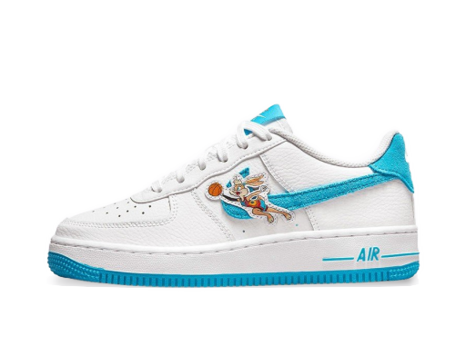 Superge in čevlji Nike Space Jam x Air Force 1 '07 "Hare" GS Bela | DM3353-100