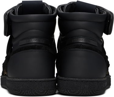 Oblačila Balmain Balmain Swan Mid-Top Bela | EM0VH388LTSU, 4