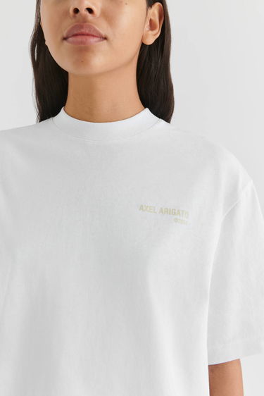 Majica AXEL ARIGATO Float Oversized T-Shirt Bela | A2214002, 6