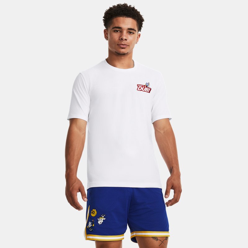 Majica Under Armour CURRY DUB NATION TEE Bela | 1379857-100