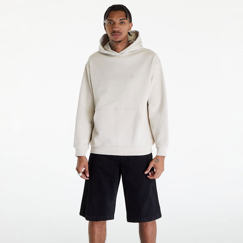Pulover Dime Classic Small Logo Hoodie Fog Siva | DIMESP2411FOG