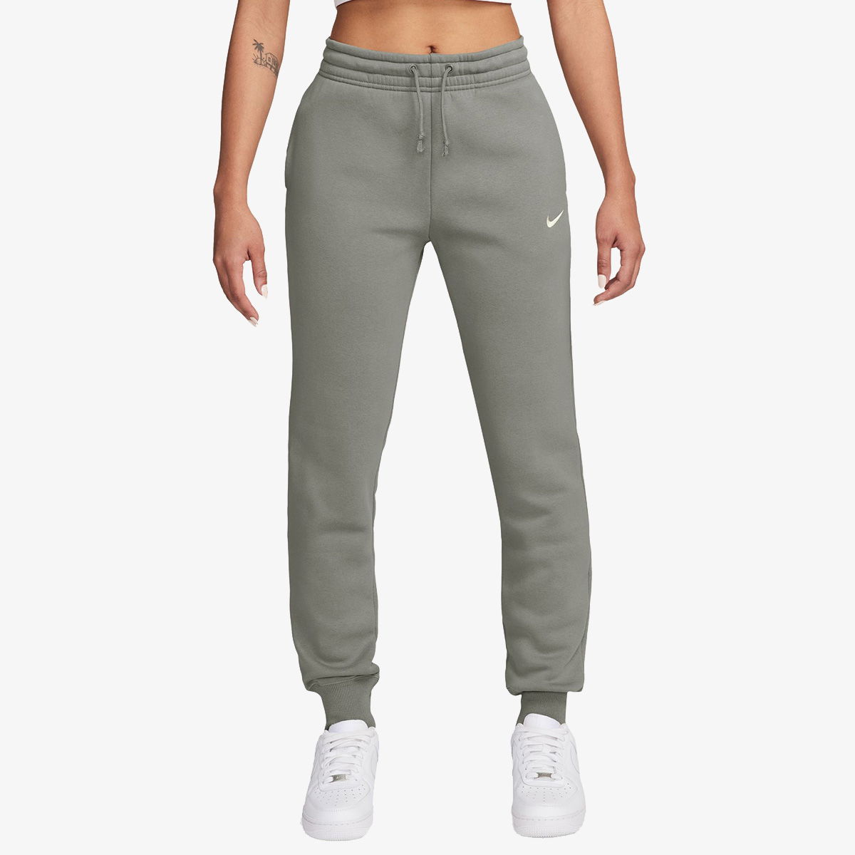 Trenirka Nike W NSW PHNX FLC MR PANT STD Zelena | FZ7626-320, 0