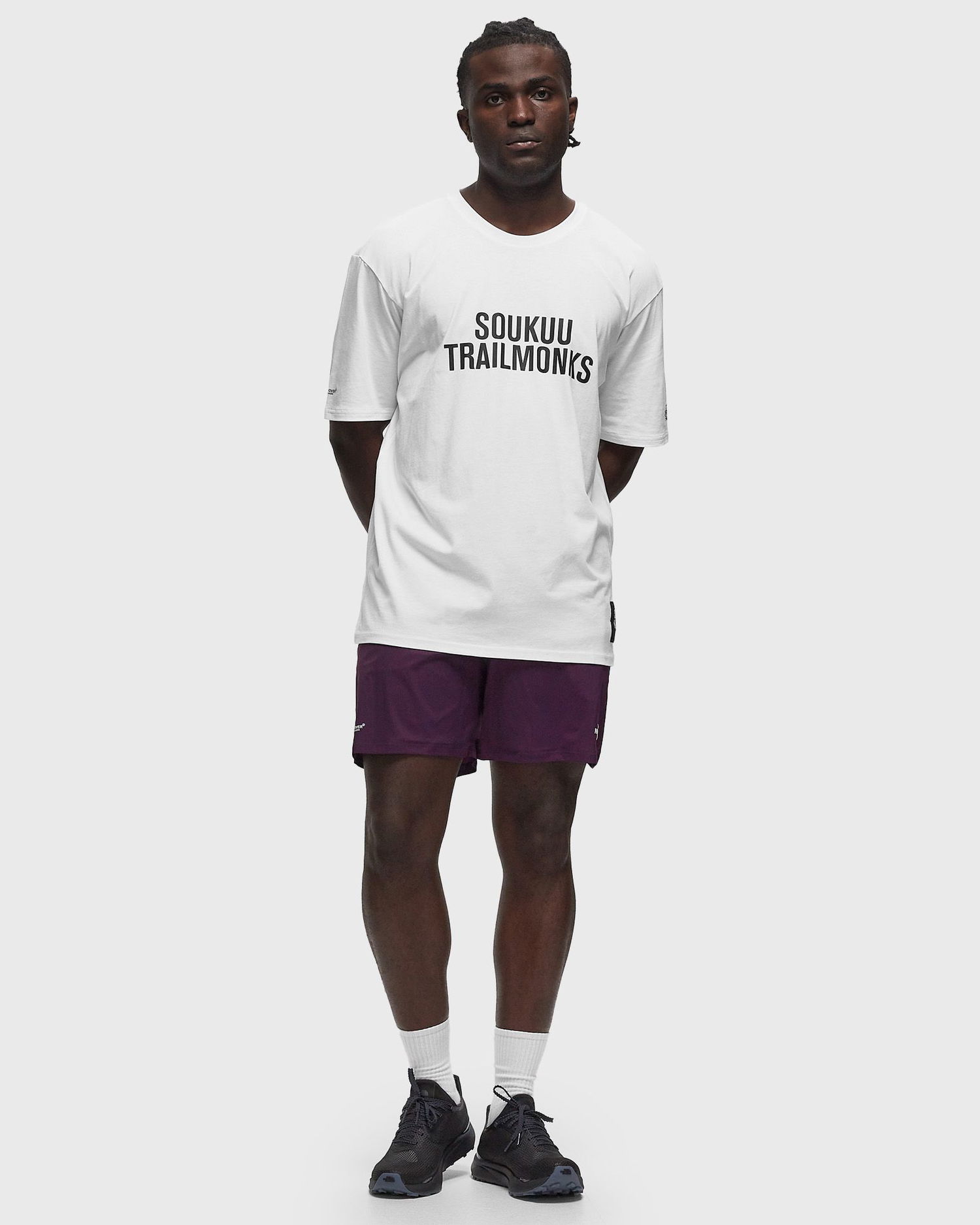 Kratke hlače The North Face Undercover x TRAIL RUN UTILITY 2-IN-1 SHORTS Lila | NF0A87UHWOY1, 1