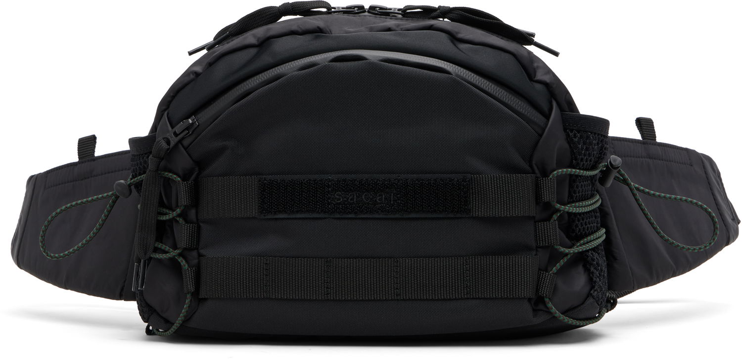Torbice za okoli pasu sacai sacai Hike Tech Belt Bag Črna | 25-01015S, 0