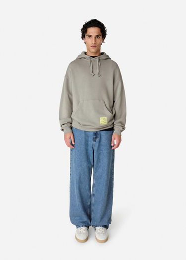 Pulover AXEL ARIGATO Washed Patch Hoodie Zelena | A2993002, 4
