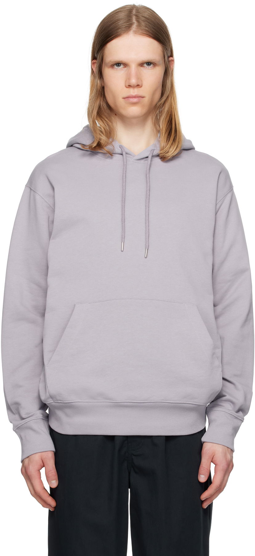 Pulover NORSE PROJECTS Norse Projects 'Norse Standard' Hoodie Lila | N20-1372
