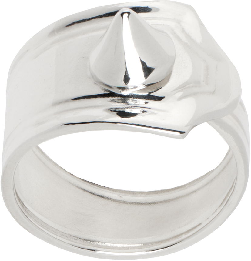 Prstan MARTINE ALI Martine Ali Sumn Silver Spike Ring Kovinski | MASS25043