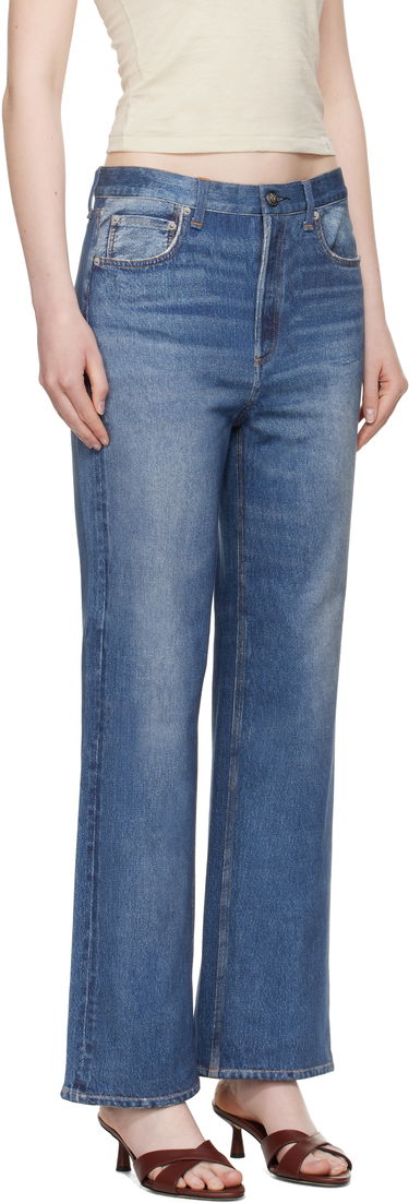 Kavbojke rag & bone rag & bone Miramar Terry Shea Ankle-Length Jeans Modra | WCW25S70008200, 4