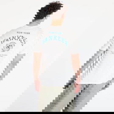 Majica New Era New Era New York Yankees Arch Graphic Regular Tee Bela | 60667714, 2