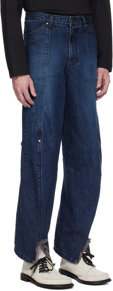 Kavbojke ADER ERROR ADER error Twisted Jeans Modra | BO01SSJE0105BL, 1