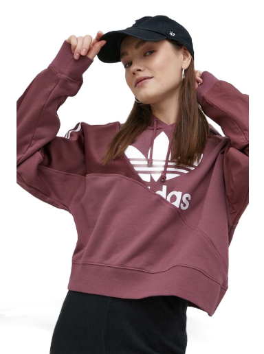 Pulover adidas Originals Hoodie Lila | HC7035
