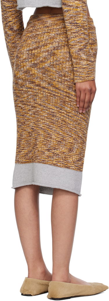 Krila Baserange Baserange Midi Knit Skirt Rumena | SSWA-TC-AU25, 2