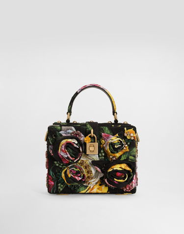 Torbica Dolce & Gabbana Dolce & Gabbana Dolce Box Floral Print Handbag Večbarvna | BB5970A9M99HN5IY, 0