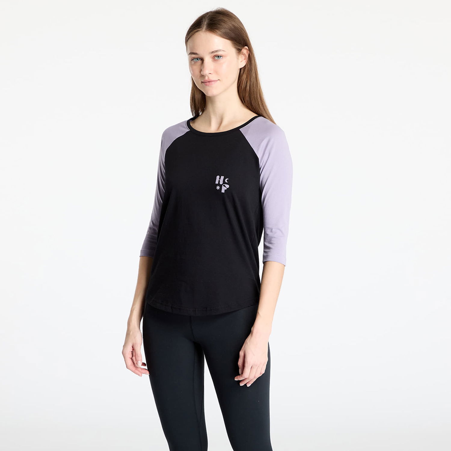 Majica Horsefeathers Horsefeathers Kirby 3/4 Sleeve T-Shirt Lila | SW942C, 0