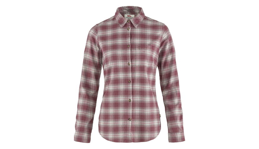 Srajce FJÄLLRÄVEN Ovik Flannel Shirt Bordo | F89833-410-021