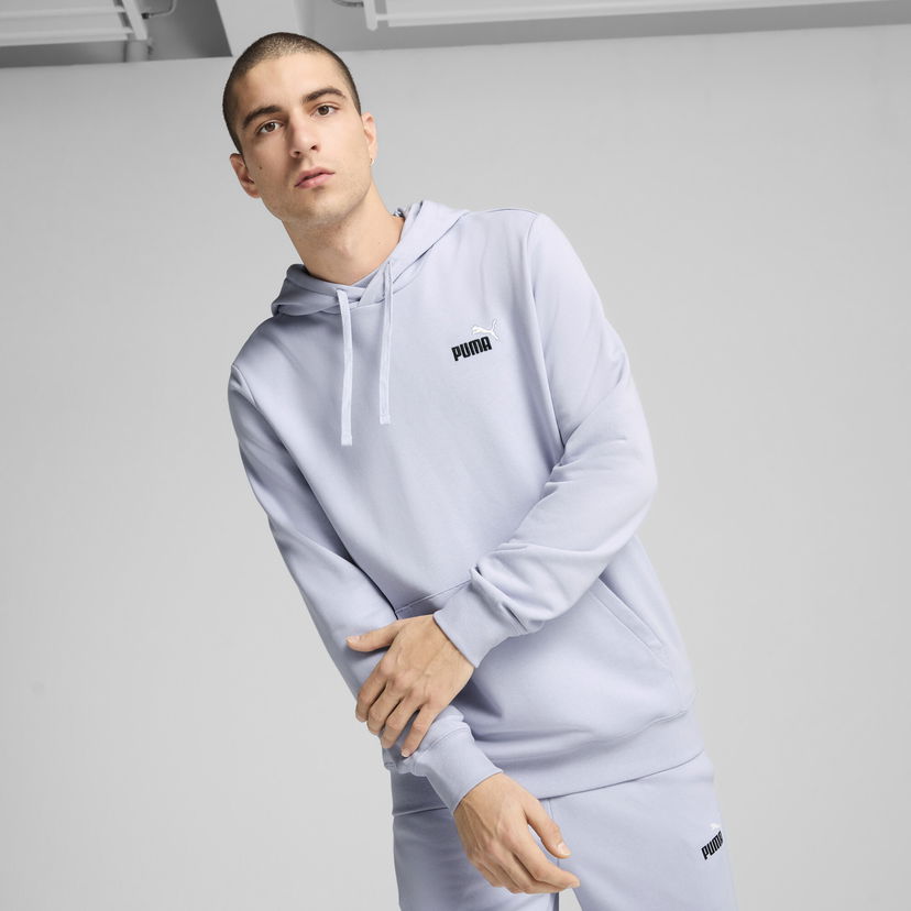 Pulover Puma Essentials 2 Colour Small Logo Hoodie Lila | 684719_47