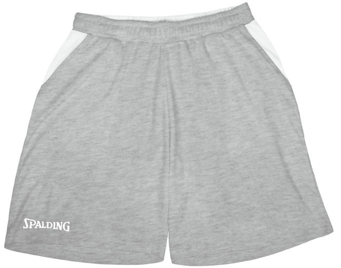 Kratke hlače Spalding Spalding Active Shorts Siva | 40221408-greymelangewhite, 0