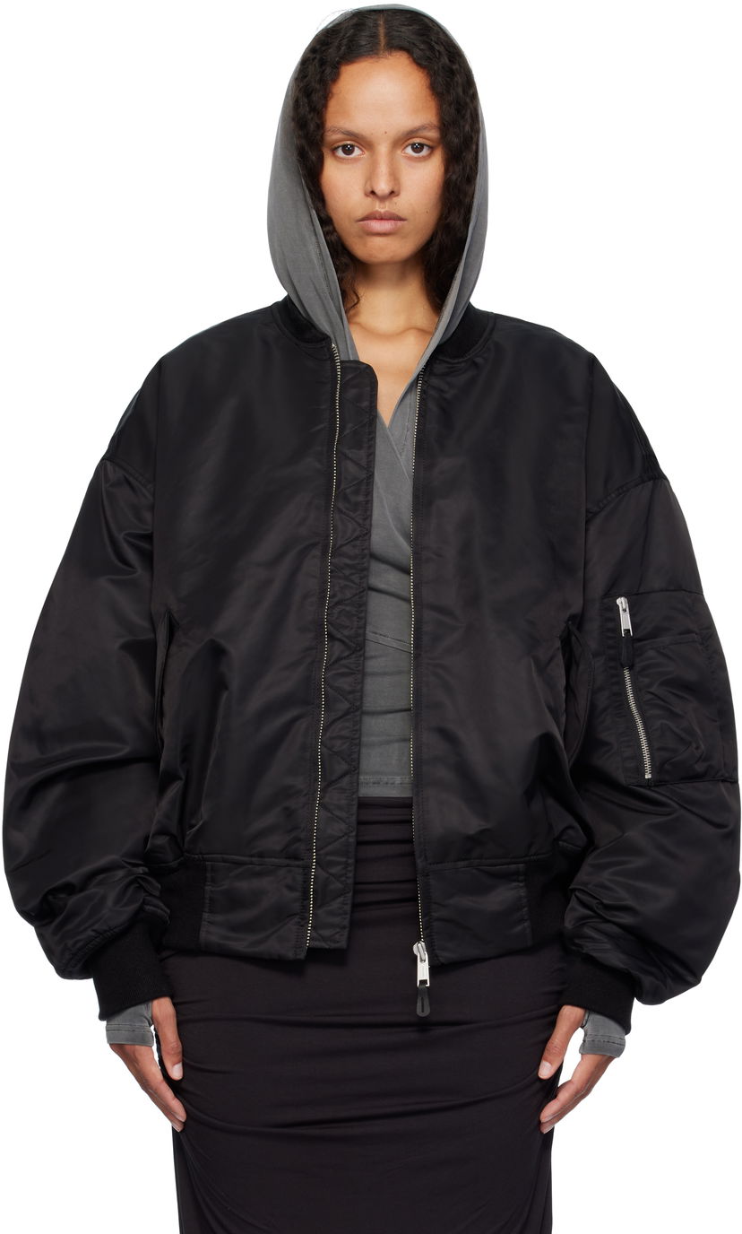 Bomber jakna Entire Studios Bomber Jacket Črna | ES2540OI