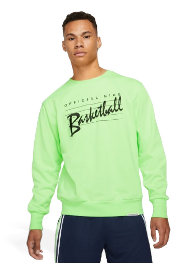Pulover Nike Dri-Fit Standard Issue Basketball Sweatshirt Zelena | DA6741-345