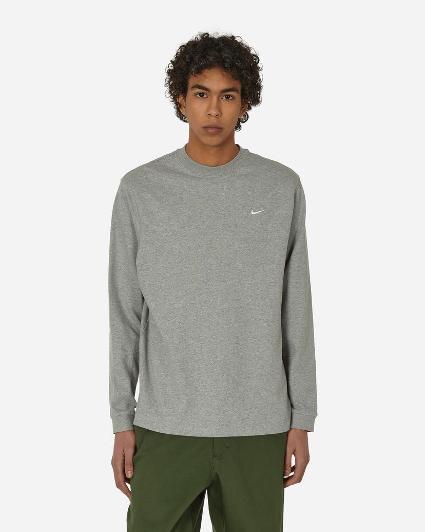 Srajce Nike Solo Swoosh Longsleeve Siva | DX0884-063