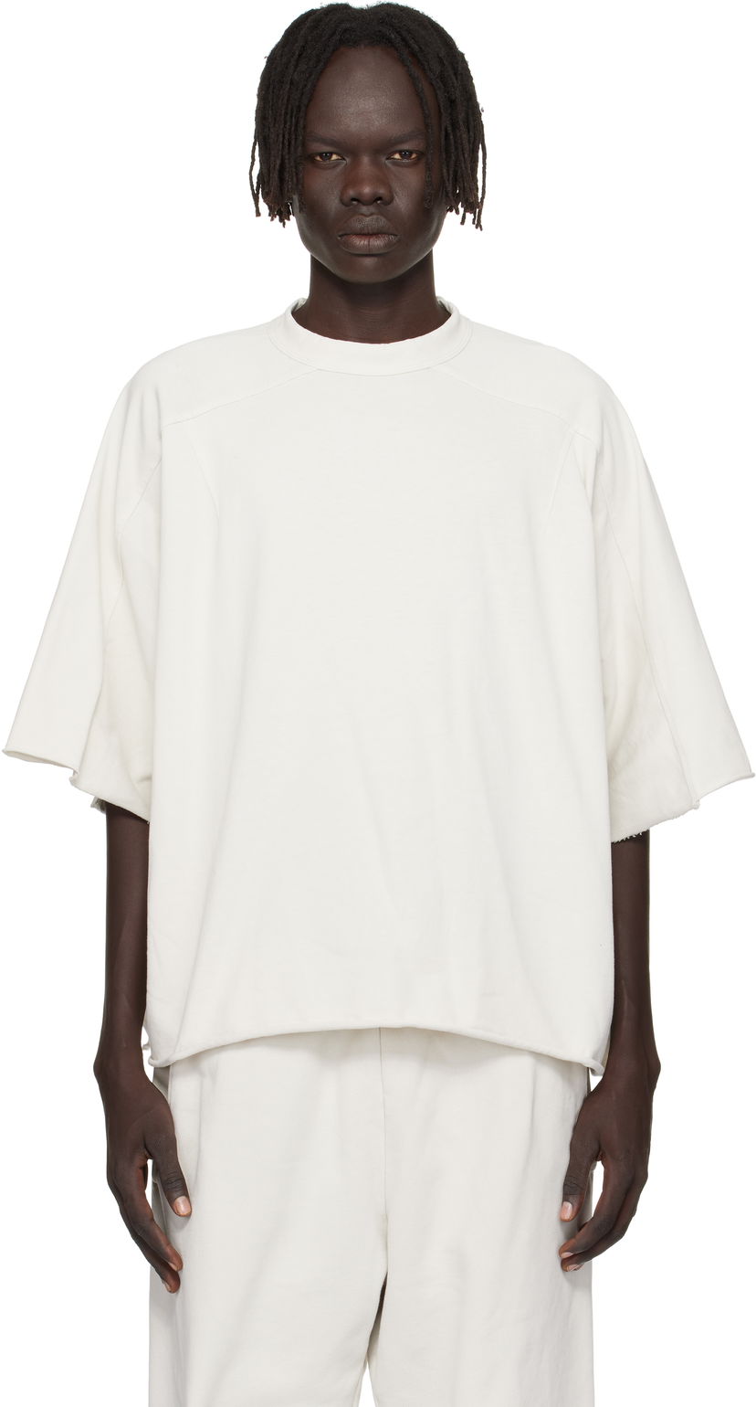 Majica Entire Studios Heavy Dart T-shirt Bela | ES2487RI
