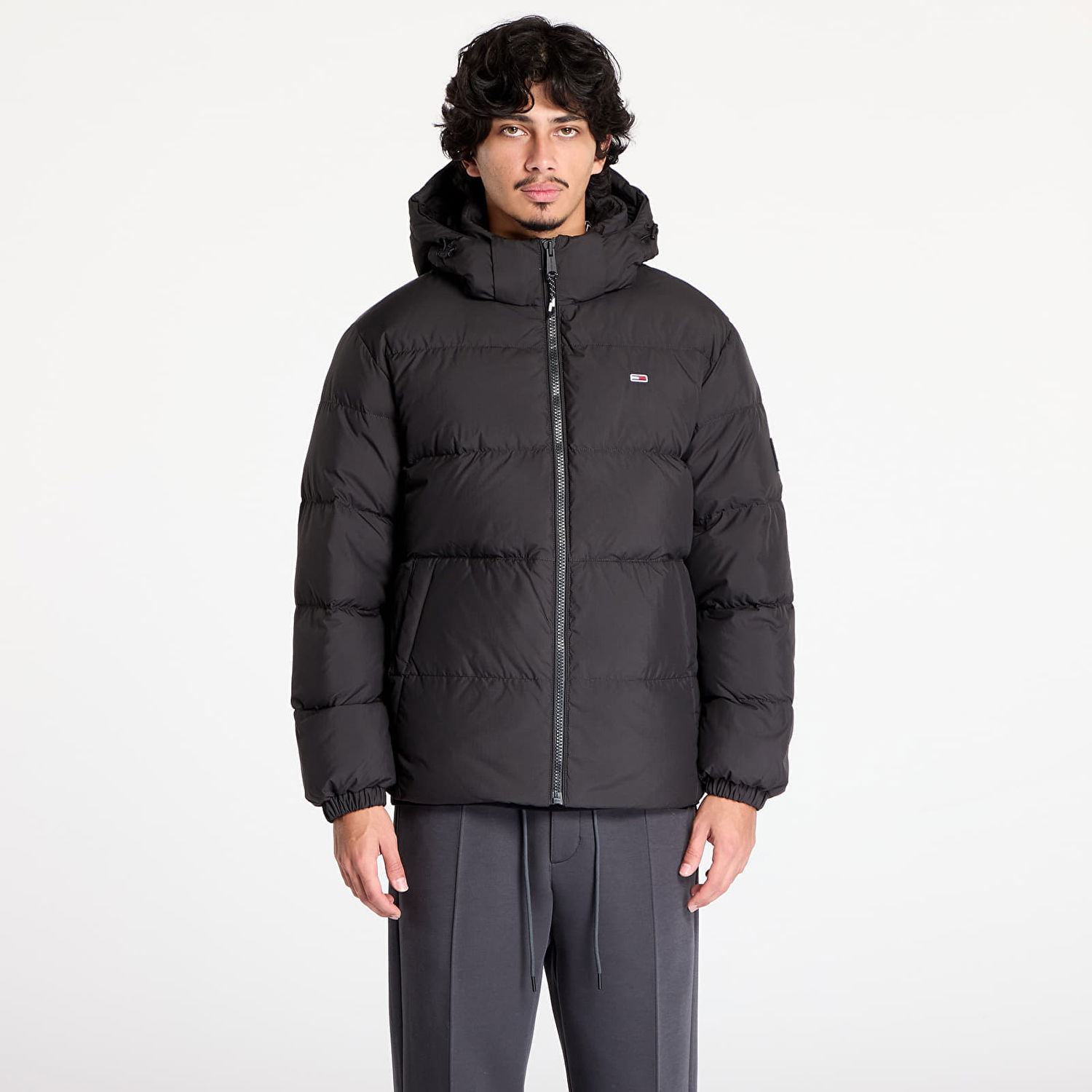 Puhovka Tommy Hilfiger Essential Down Jacket Črna | DM0DM19786 BDS, 0
