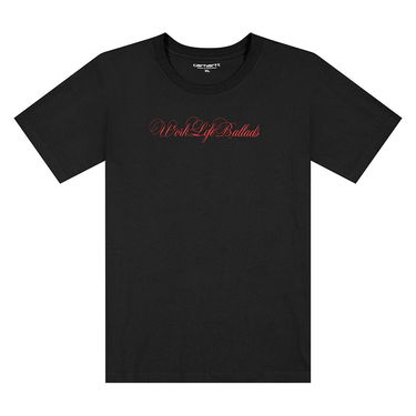 Majica Carhartt WIP S/S Work Life Ballads T-Shirt Črna | I032388.1V2XX, 1