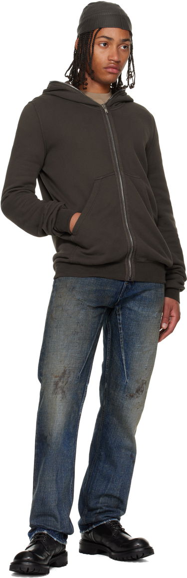 Pulover Rick Owens DRKSHDW Concordians Micro Mountain Hoodie Siva | DU02E7291 FSLP, 3