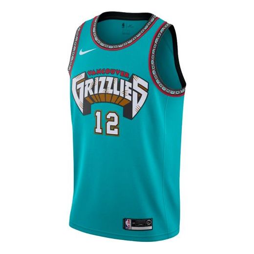 Dres Nike NBA Retro Classic Edition Jersey Vancouver Grizzlies #12 Turkizna | AV4648-315