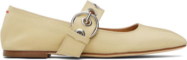 Nega čevljev Aeyde Aeyde Uma Eyelet Mary-Jane Ballerina Flats Bež | A11-FL-RKLS08FL159-SS25-957-069, 0