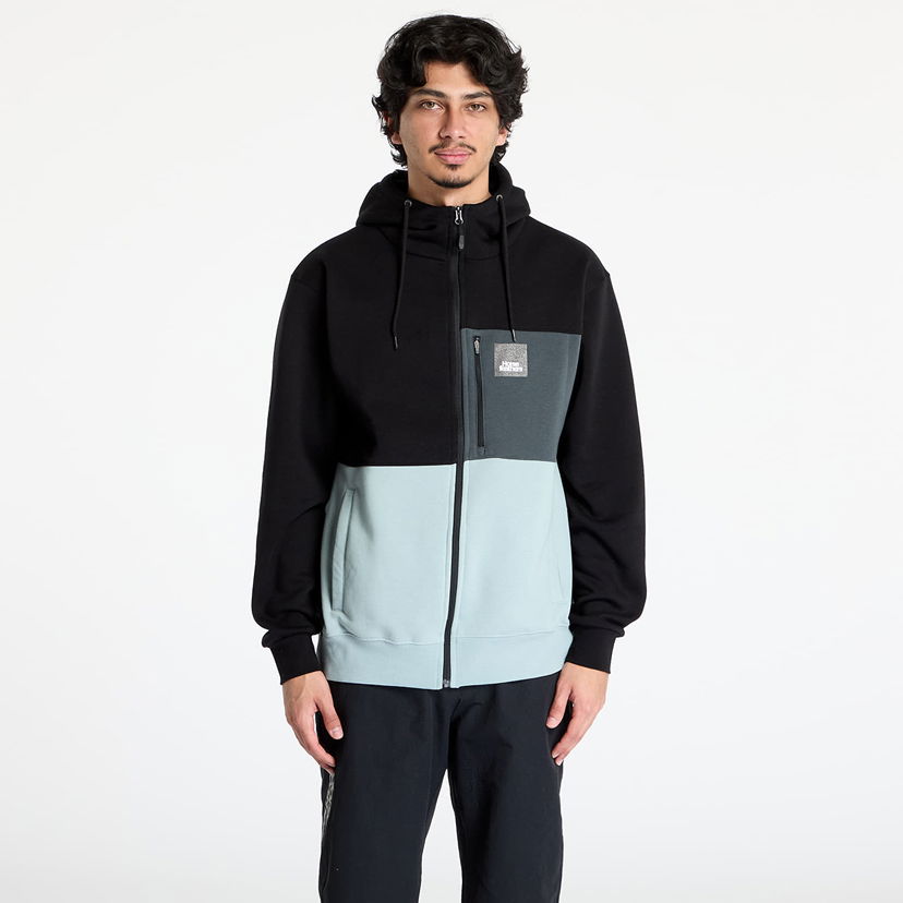 Pulover Horsefeathers Horsefeathers Vick Zip Hoodie Črna | SM1321J