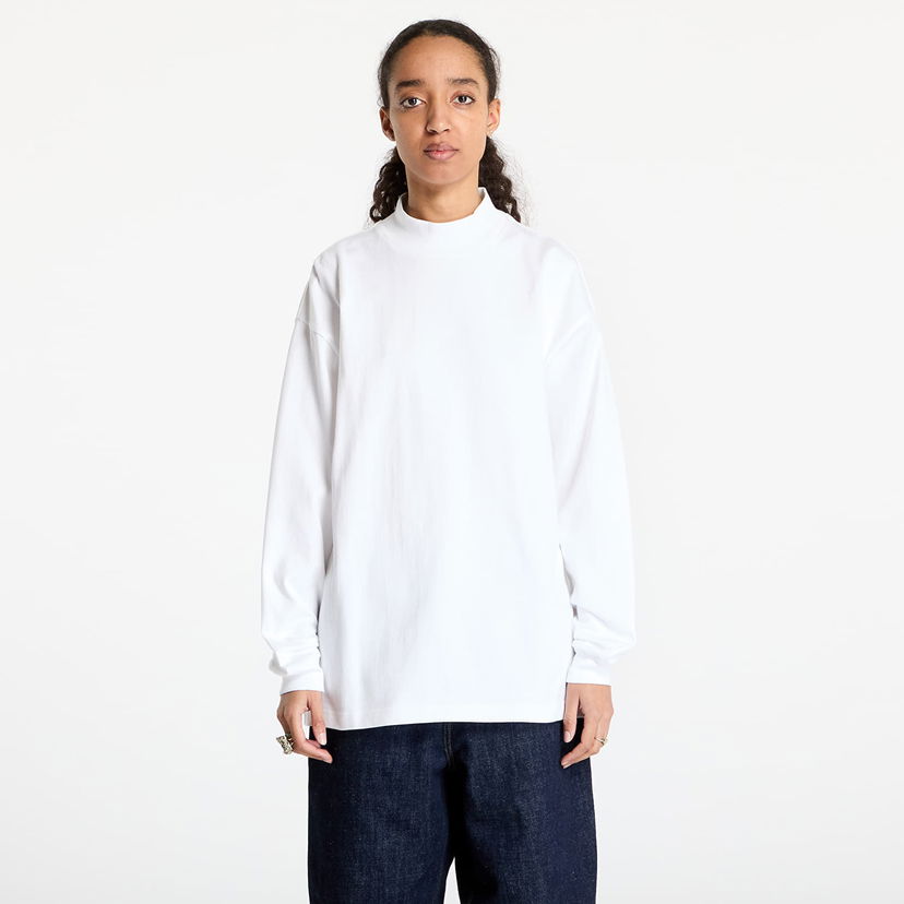 Majica Carhartt WIP Long Sleeve Mockneck T-Shirt Bela | I034015.02XX