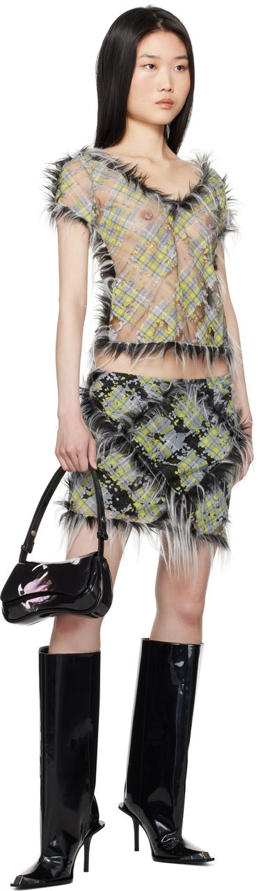 Torbica Diesel Play Print Clutch Bag Črna | X10202 P6019, 3