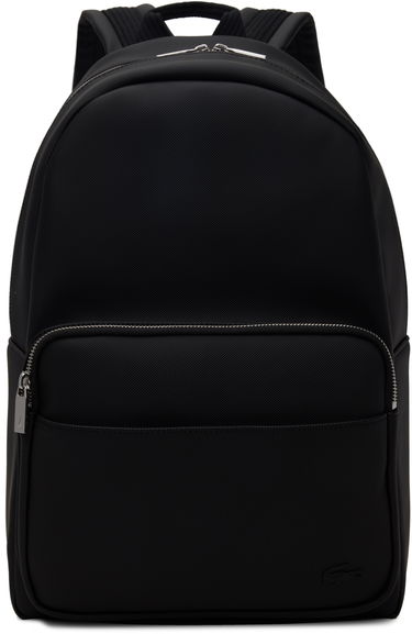 Nahrbtnik Lacoste Petit Piqué Backpack Črna | NH4430HC_000, 0