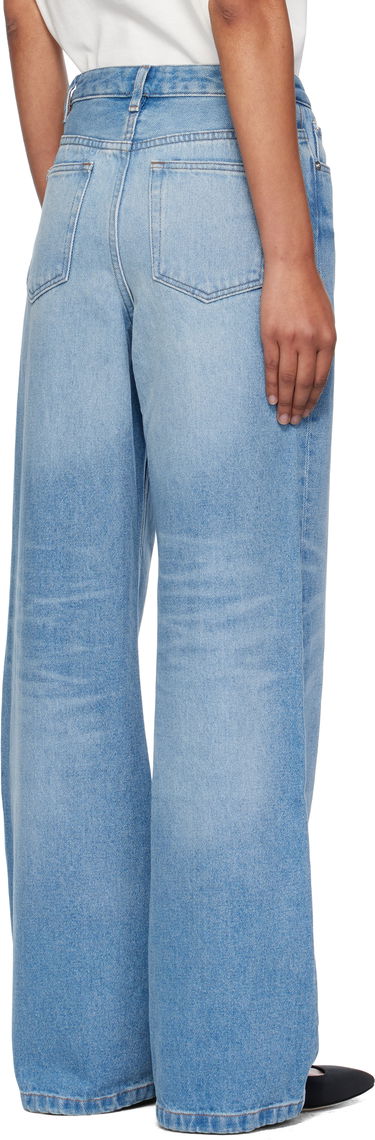 Kavbojke A.P.C. A.P.C. Elisabeth Wide-Leg Jeans Modra | COHIC-F09181, 2