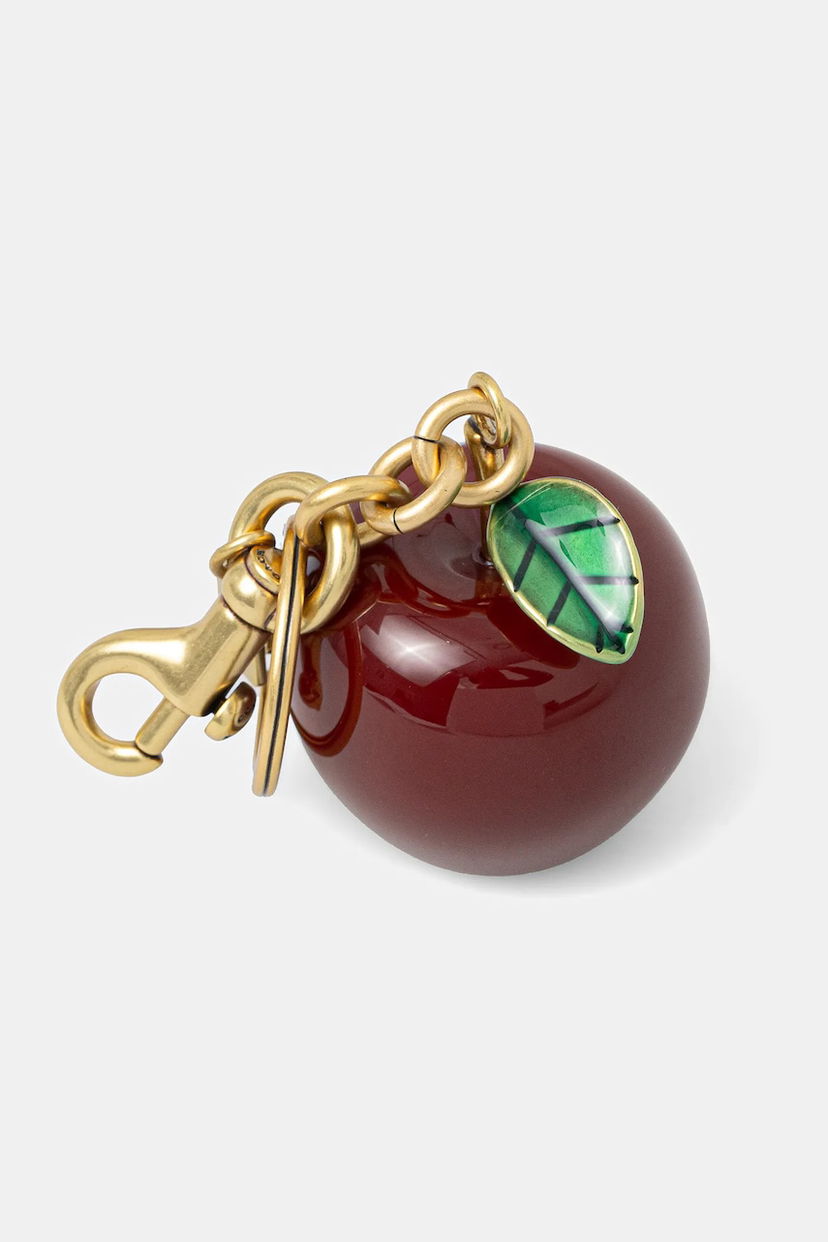 Obeski za ključe Coach Coach Apple Keychain Rdeča | CY399