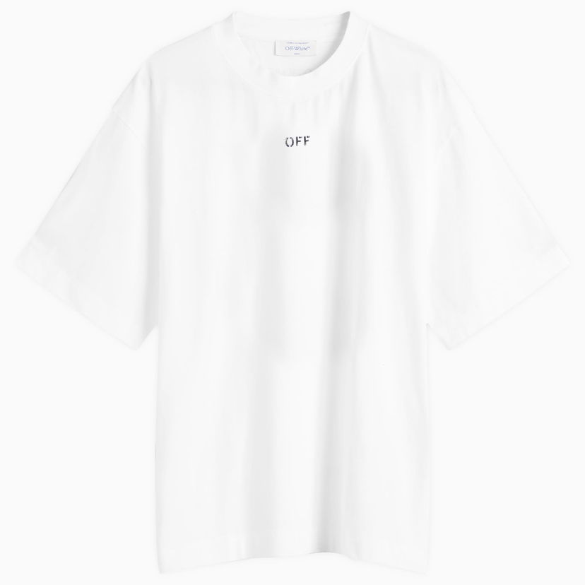 Majica Off-White White Vibe Arrow Skate T-Shirt Bela | OMAA120S25JER00F0110
