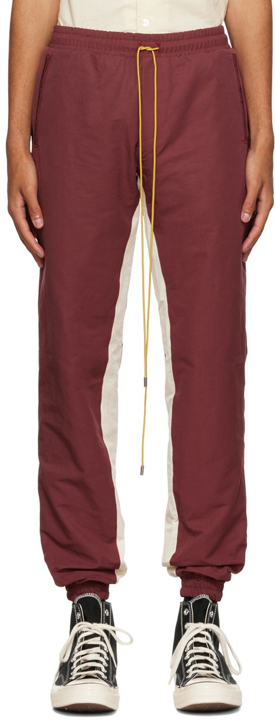 Trenirka Rhude Rhude World Champion Lounge Pants Bordo | RHPF22PA10368800