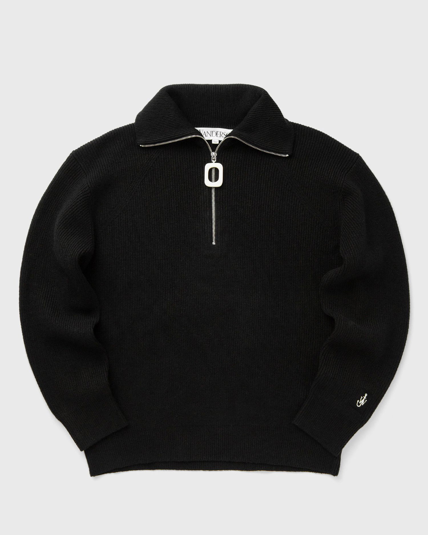 Pleteni pulover JW Anderson JW Anderson Half-Zip Jumper Črna | KW1285-YN0372-999, 0